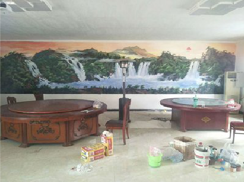 柳州墙绘-写实风景