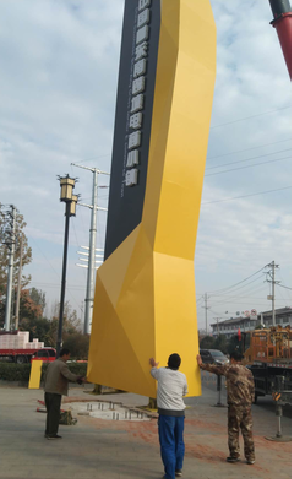 柳州标识标牌的安装方法。