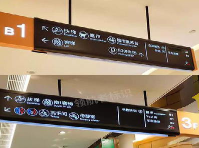 柳州如何通过商场标识牌引导客流分布？