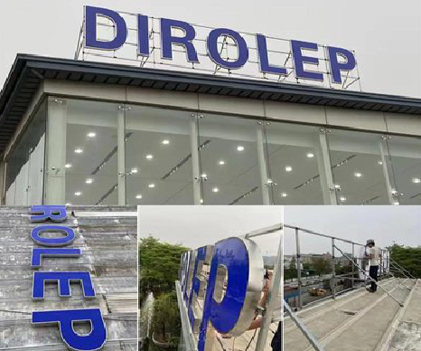 柳州楼顶发光字安装的注意事项。